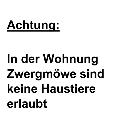 Apartamento Zwergmoewe *